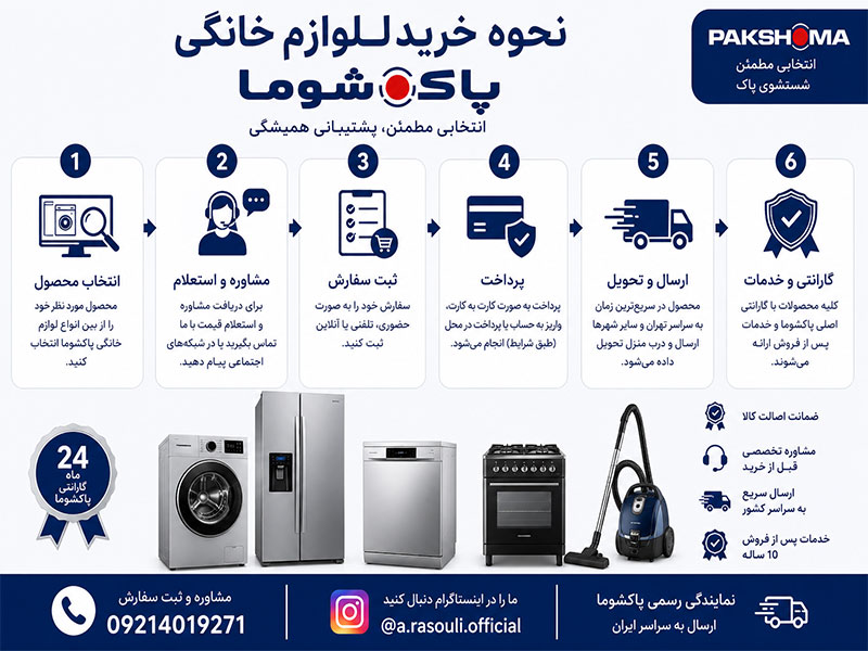 خرید محصولات پاکشوما